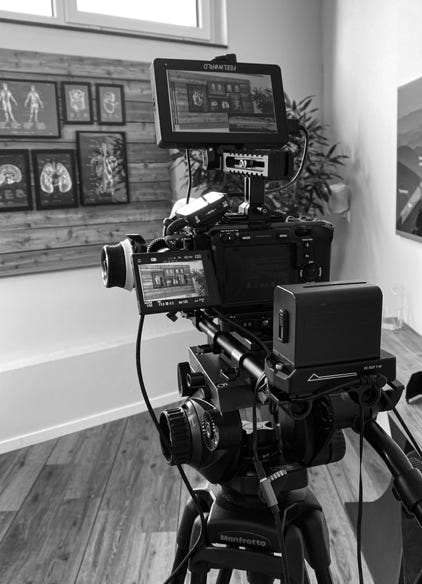 Kamerasetup für Interview