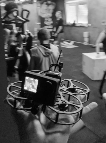 FPV indoor Drohne